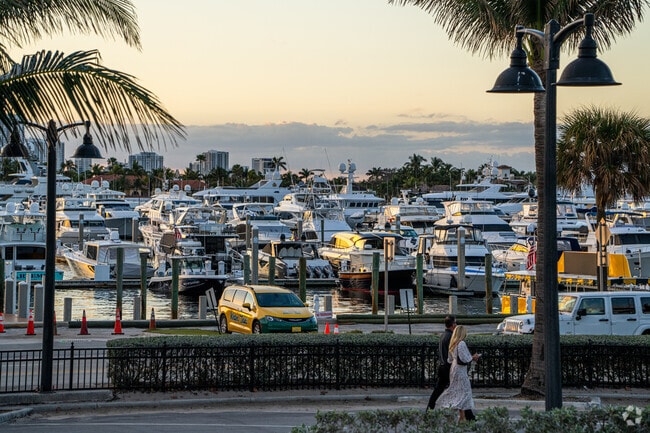 Dorsey Riverbend residents can stroll past the local marina.