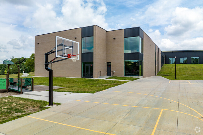 Several basketball hoops offer fun and physical education.