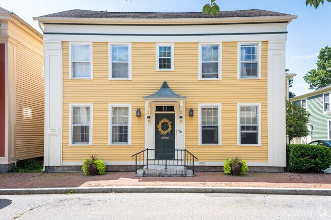 The Colonial homes in Downtown New London, CT, showcase timeless beauty.
