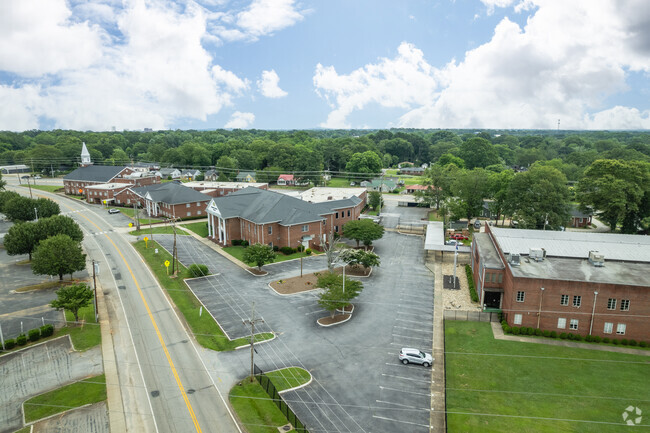 Tabernacle Christian School sits next to a major highway.