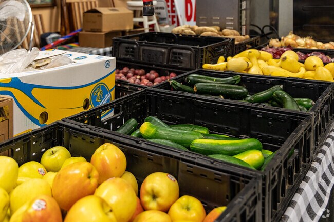 Fruits and veggies offered at Ryland Pike Farmers Market are kept in season.