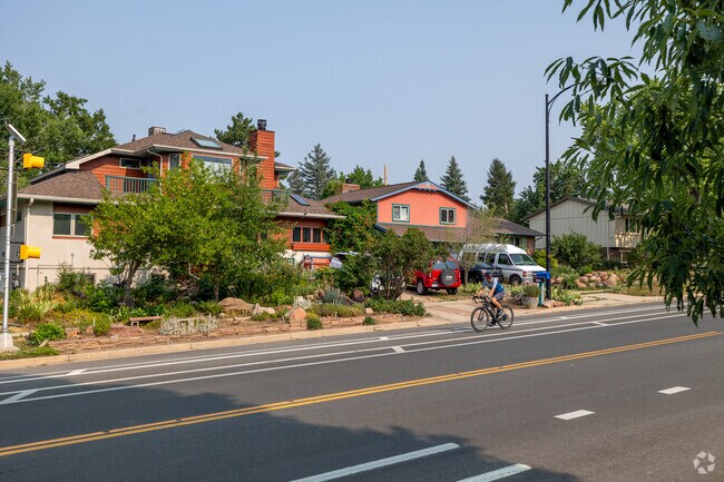 South Boulder’s residential streets are bike-friendly, encouraging an active lifestyle.