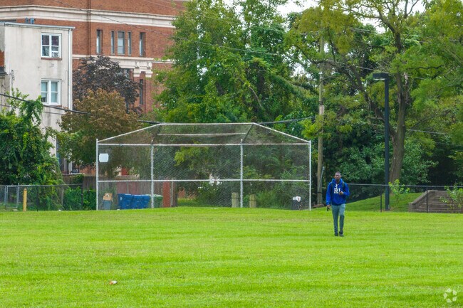 Play some baseball at Pauline Fauntleroy Park in Sandtown-Winchester.