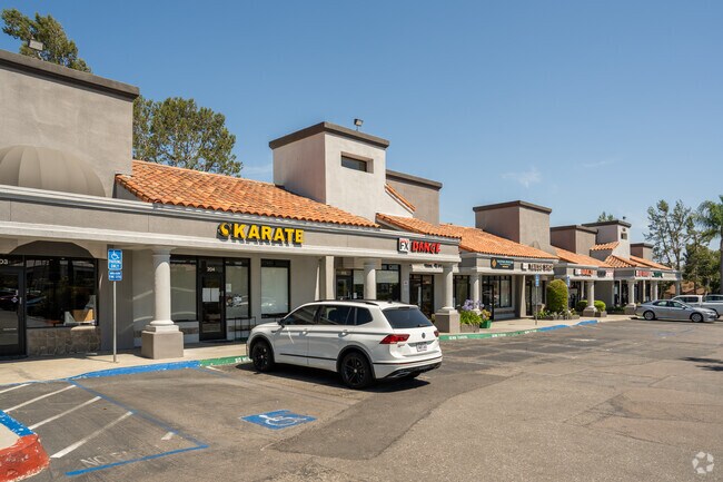Locals love shopping at this convenient mini shopping center in Shadowridge.