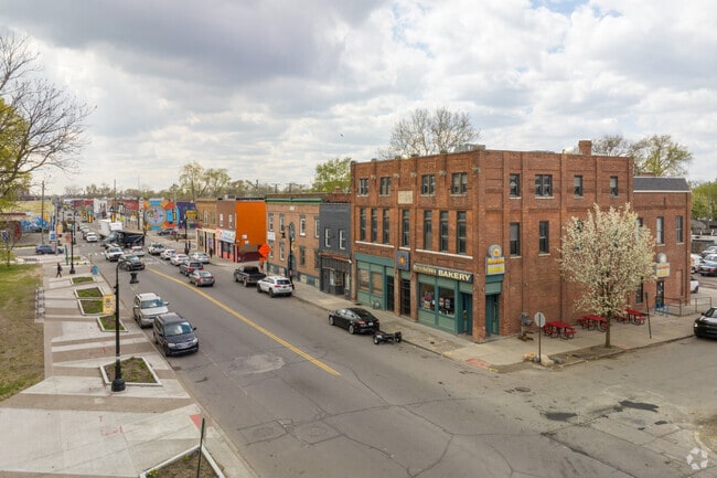 Vernor Highway in Mexicantown offers dining, retail, and shopping.