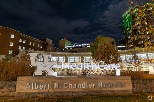 UK Heathcare operates several hospitals just to the north of Southern Heights neighborhood.