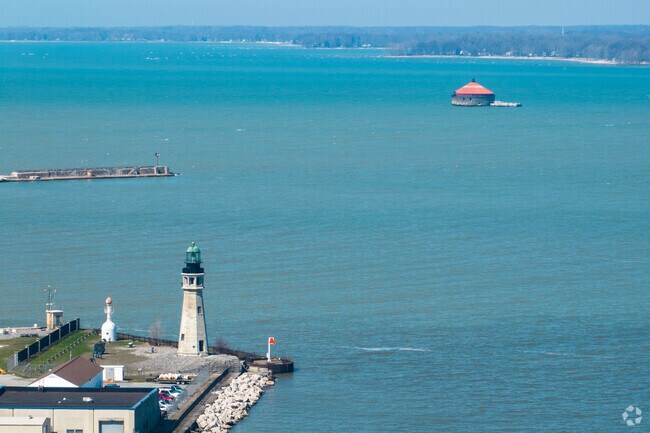 The Buffalo Lighthouse is a popular attraction in Downtown Buffalo.
