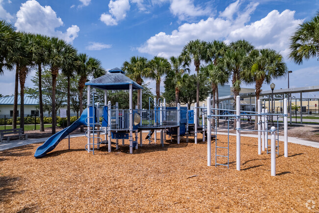 Rock Lake Elementary School's playground in Orange County.