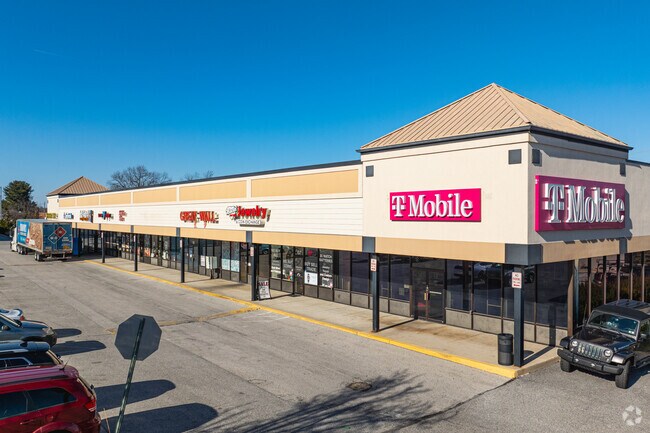 Manchester Crossroads has many casual shopping and dining options just north of North York.