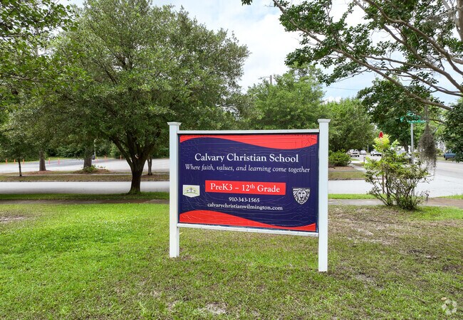 Calvary Christian School is a great school in the Wilmington community.
