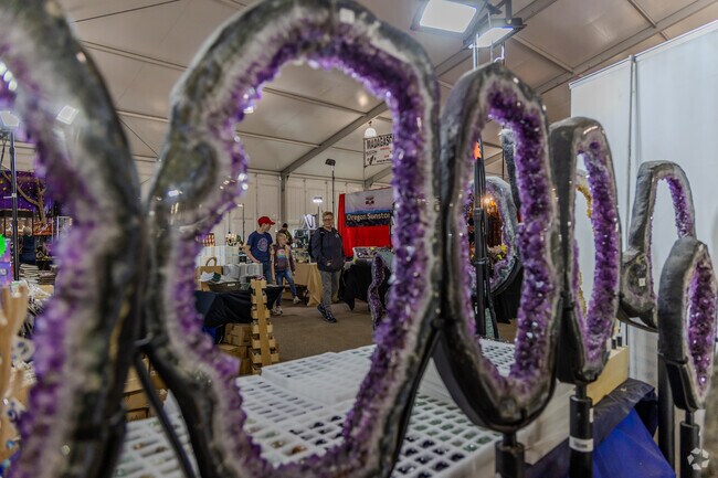 The Tucson Gem and Mineral Show is a hit with Samos residents and only minutes away.