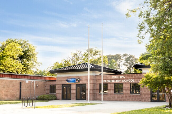 Phillips Elementary School in Newport News offers a Gifted & Talented program for young learners.