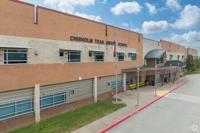 Chisholm Trail Middle School is one option for residents of the Wildflower Ranch neighborhood.