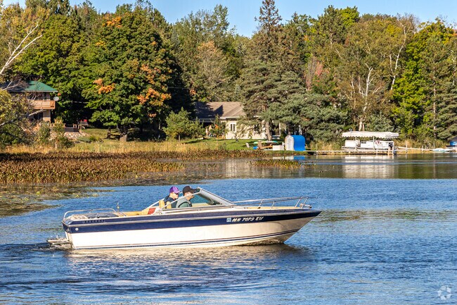Fishing is a popular pastime on Big Lake.