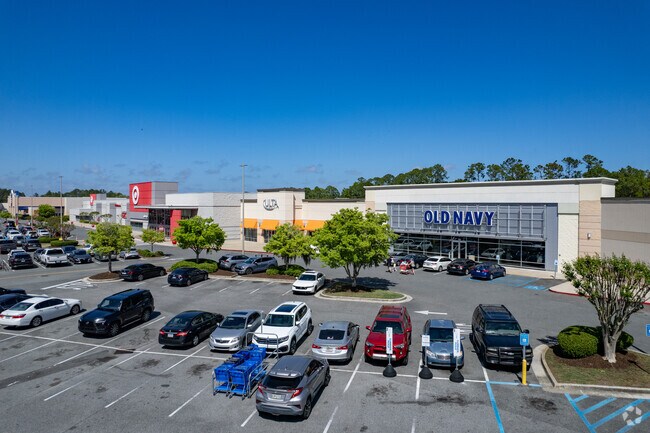 Target, Ulta, and Old Navy are some of the many stores located in Dock Junction.