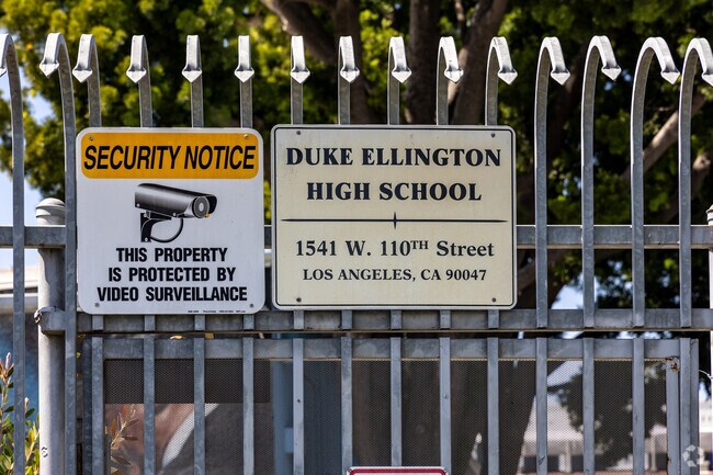 Duke Ellington High School has a diverse student body.