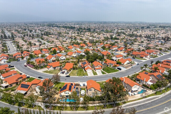 The Rancho Fontana neighborhood is home to a vast variety of available home styles.