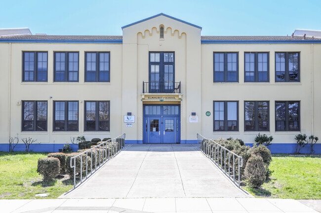 Elmhurst United Middle School Is A Beautiful Historic School In The Cox Neighborhood of Oakland