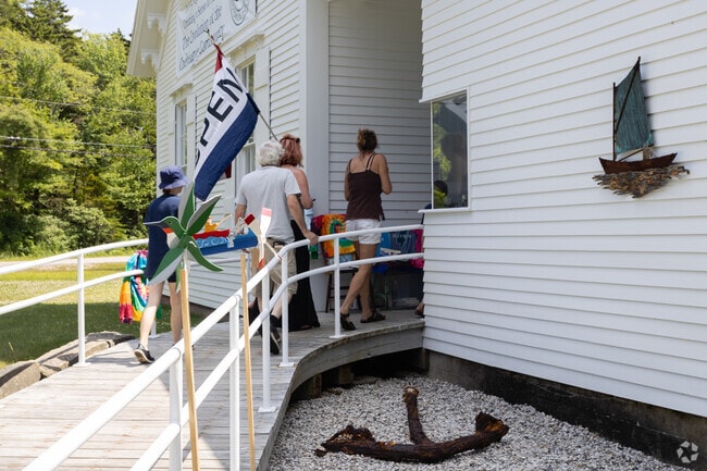 The Chebeague Island Library is a great amenity for the community.
