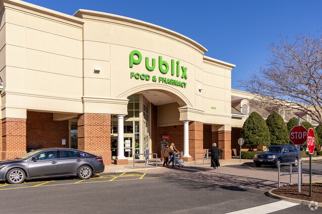 Monticello Marketplace has a Publix and Target in Williamsburg.