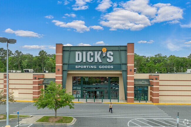 Dick's Sporting Goods is a favorite for outdoor fun supplies in Old St Augustine.