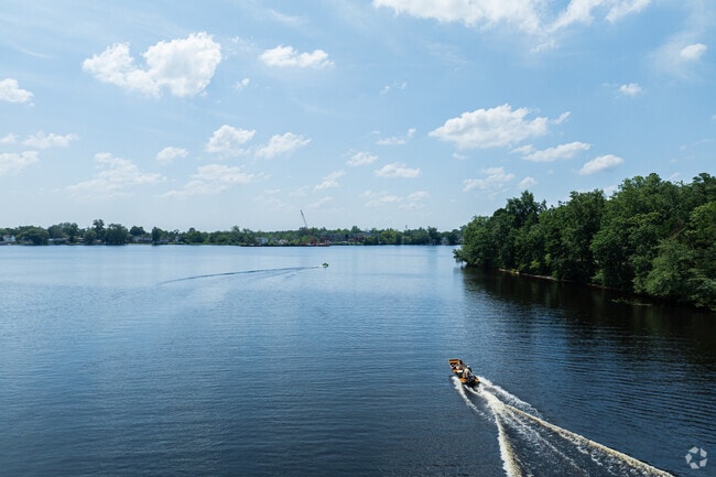 Boat, fish, paddle, or swim at Lenape Lake in Mays Landing.