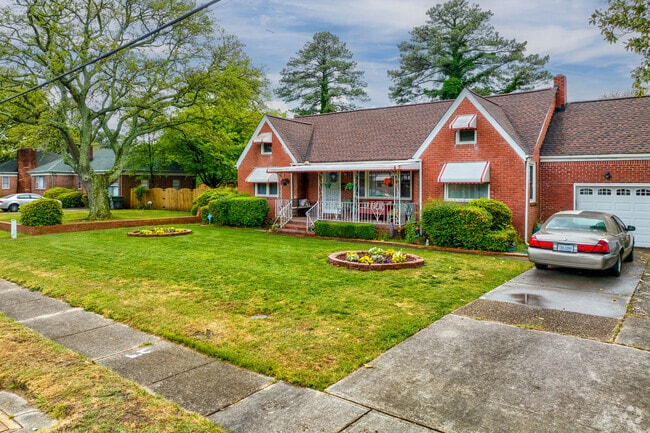 Split level homes with window dormers make up a part of the housing stock in Greenhill Farms.