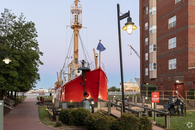 Visit the retired Portsmouth Lightship and see a piece of naval history.