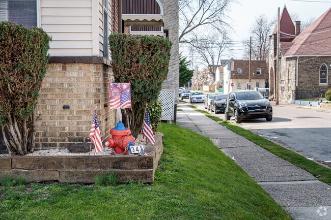 Yeadon is considered the birth of Flag Day and many homes will display them proudly/