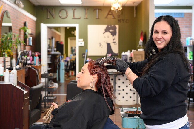 Nolita Hair Salon offers cuts, colors, and highlights in Scotchtown.
