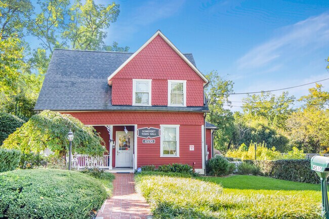 Town Hall in Somerset is a central hub in the neighborhood for residents to enjoy and gather.
