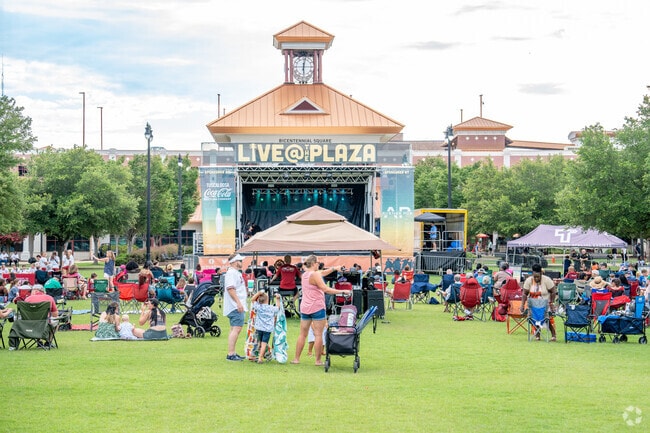 Take the family to enjoy Live at the Plaza in Downtown Tuscaloosa next to the University Area.