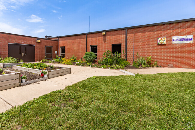 Students at Leavenworth County's Basehor Elementary School can maintain their own garden.