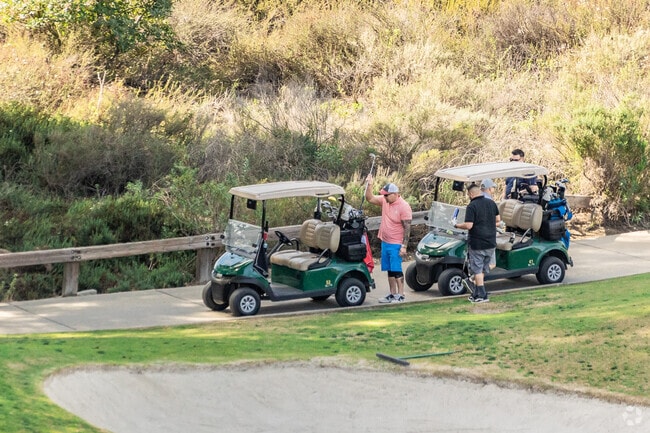 Two golf courses sit amid Fullerton's northern rolling hills.