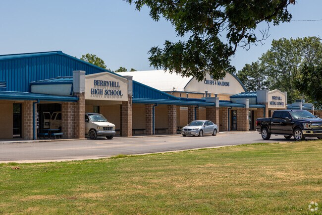 Berryhill High School and Middle school are located right next to each other.
