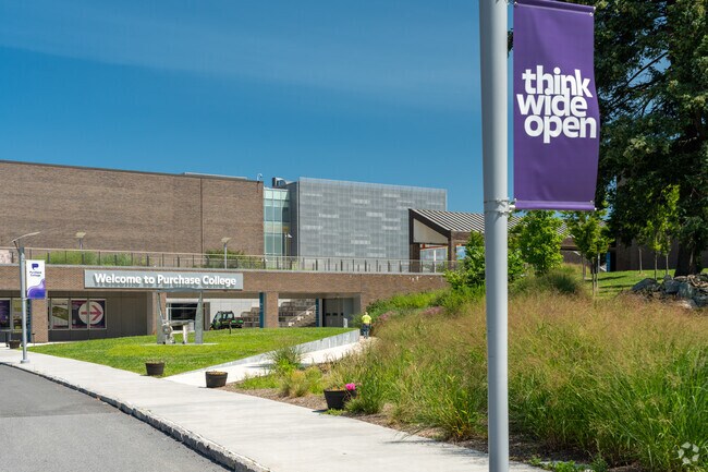 Purchase College hosts a range of undergraduate and graduate programs on its scenic campus.