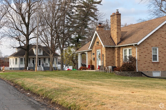 Older homes make up the historic section of Florissant.