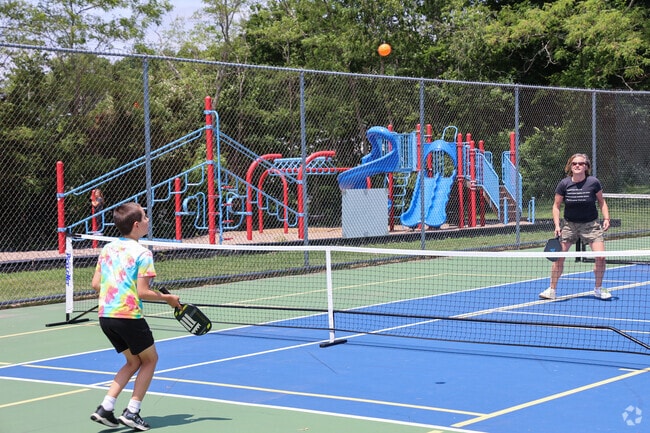 Spend the day soaking up the sun and sea breeze while playing pickleball on the court at Obear Park.