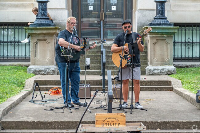 Every year the Sweet Corn Circus features live music by local artists.