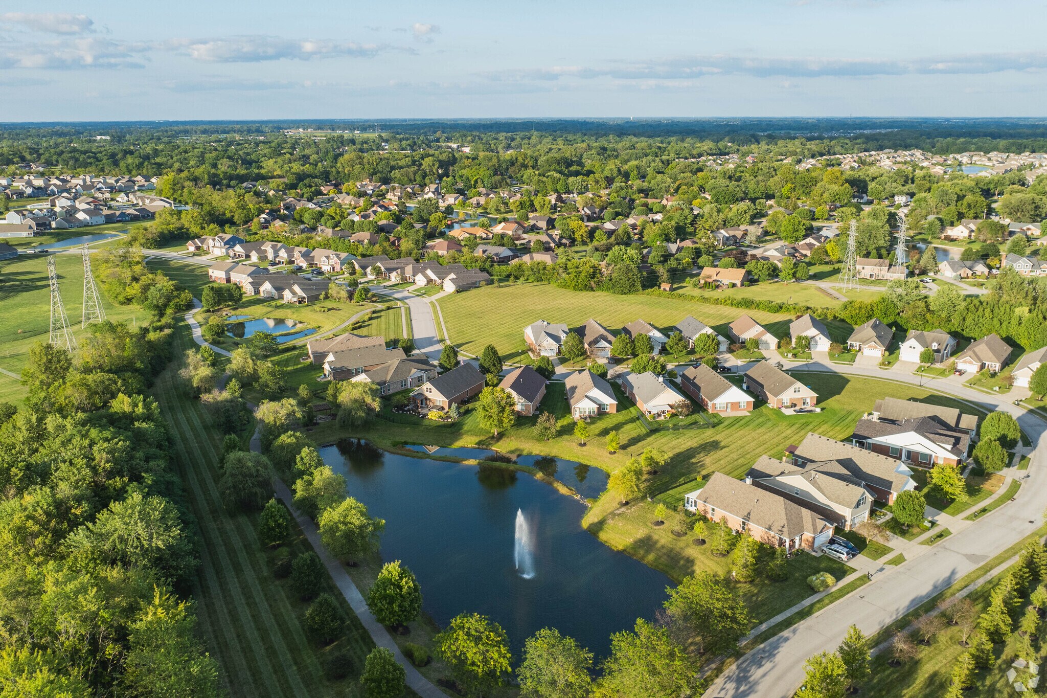 Poplar Grove is where suburban Indianapolis begins giving way to Indiana's lush farmland.