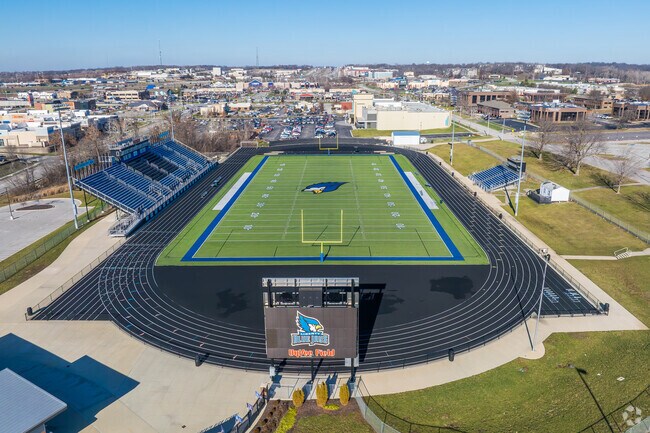 Liberty High School's mascot is a Blue Jay.
