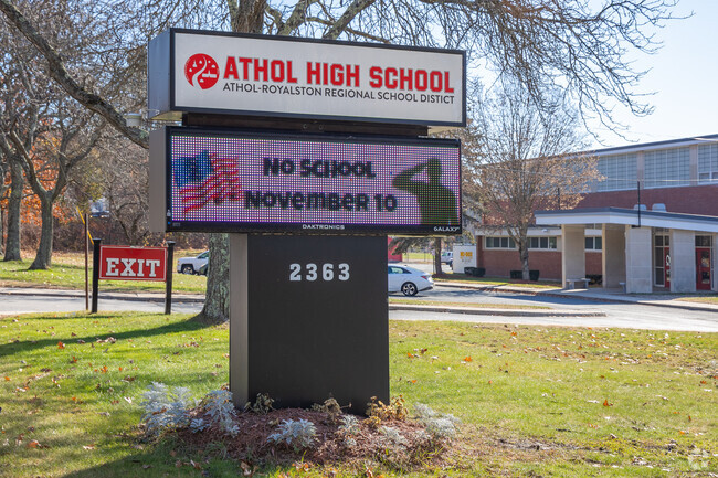 Athol High School is ranked 242nd within Massachusetts.