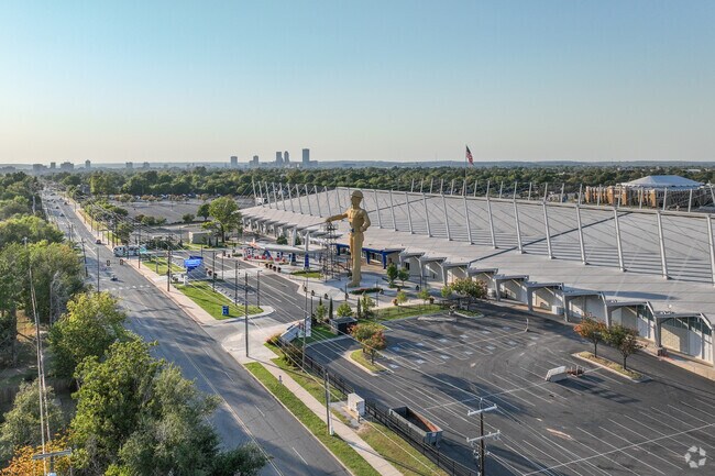 Expo Square is near Mid Tulsa, the location of the Tulsa State Fair every September.