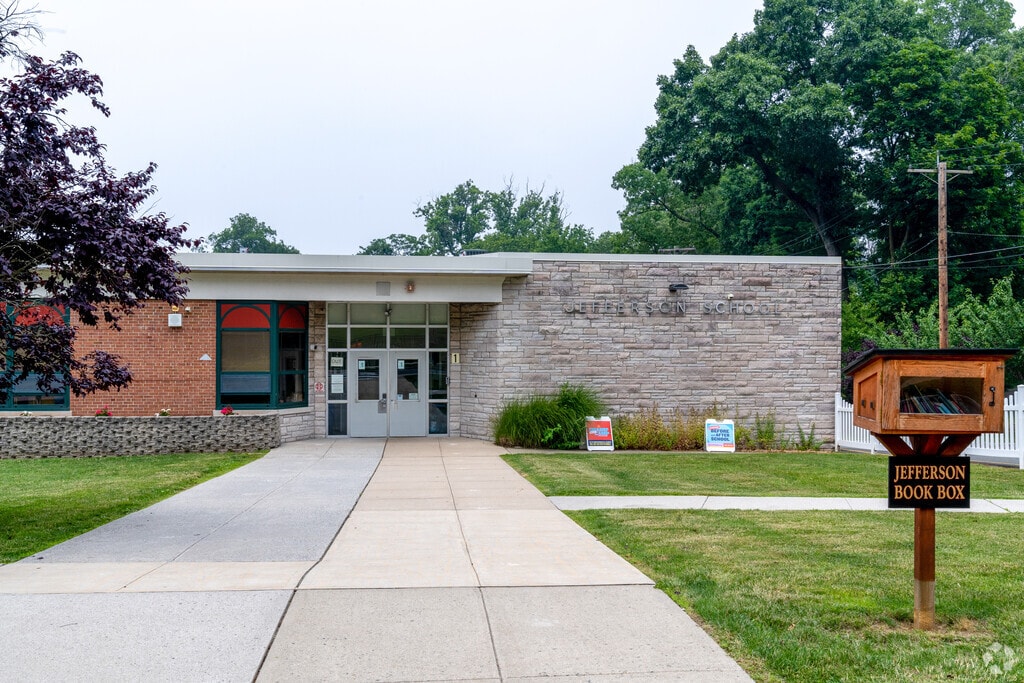 Jefferson Elementary School in West Caldwell, New Jersey.