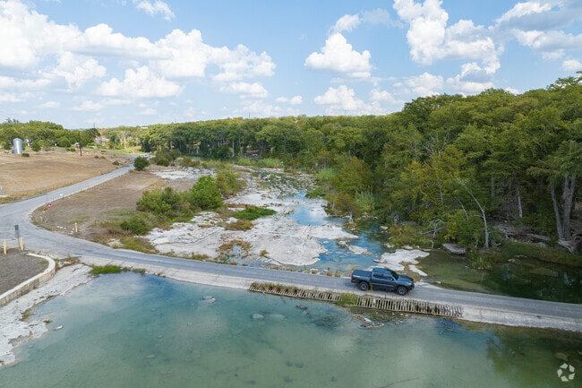 Charming small bridges link Wimberley's communities, spanning the picturesque Blanco River.