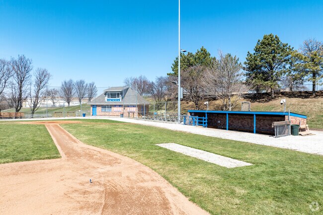 Gross Catholic High School students can participate in baseball.