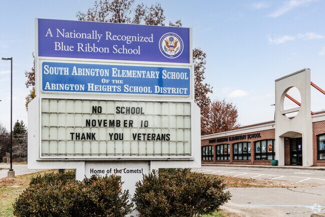South Abington Elementary School is a nationally recognized Blue Ribbon institution.