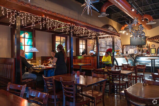 Latin cuisine is served at restaurants in Deerfield West.