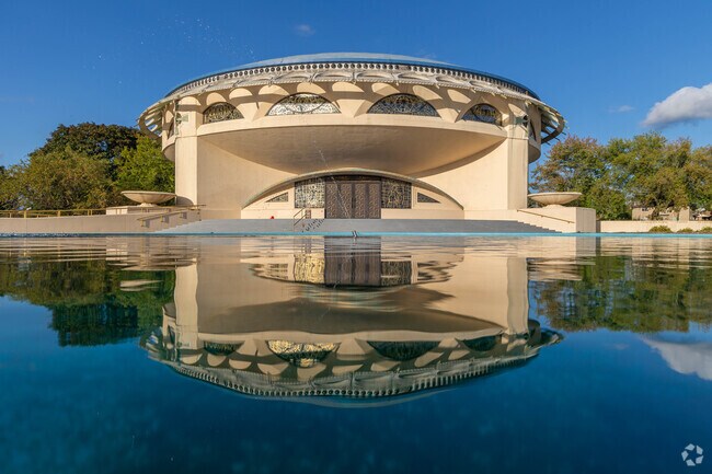 Annunciation Greek Orthodox Church is a famous Frank Lloyd Wright design located in Wauwatosa.