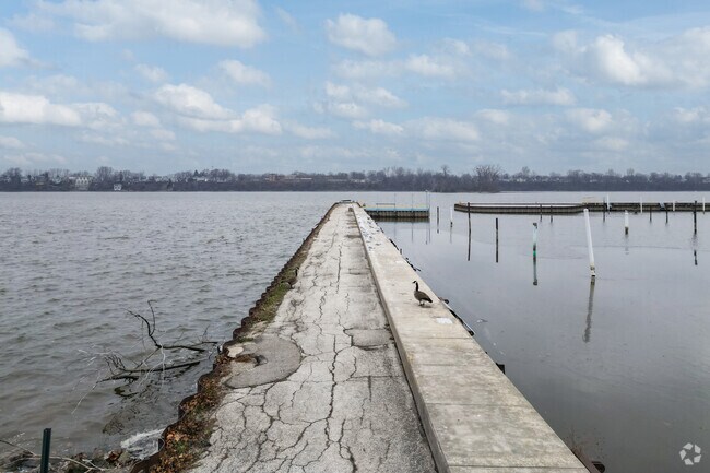 Veterans Memorial Park in Rossford has a boat launch along the Maumee River.